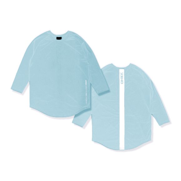 Back Vertical Letter Sports T-shirt Fitness Long Sleeve - Image 7