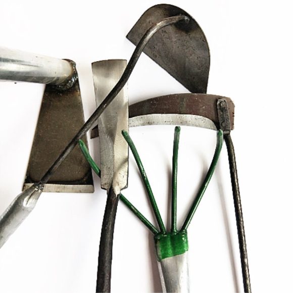 Small Sickle Four-tooth Rake Shovel Hoe Garden Tool Set Garden Farm Tool Sickle - Image 3