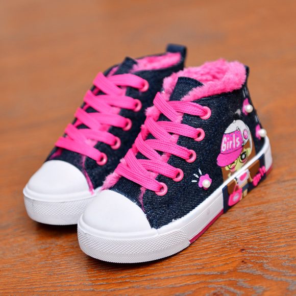 Children's Shoes Canvas Girls' Sneakers - Image 4