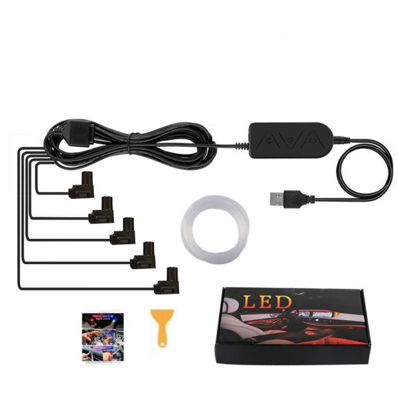Car USB Atmosphere Light Modification Center Control Instrument Panel - Image 4