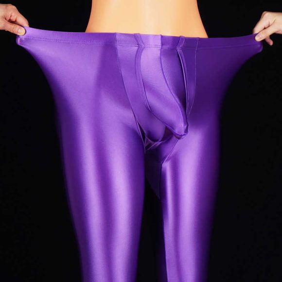 Shiny Sexy Men's Leggings Slim Fit Free Plus Size - Image 7