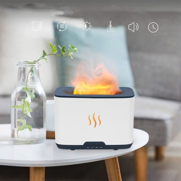 New Flame Aromatherapy Humidifier Household Desktop Large Capacity Home Decor - Image 3