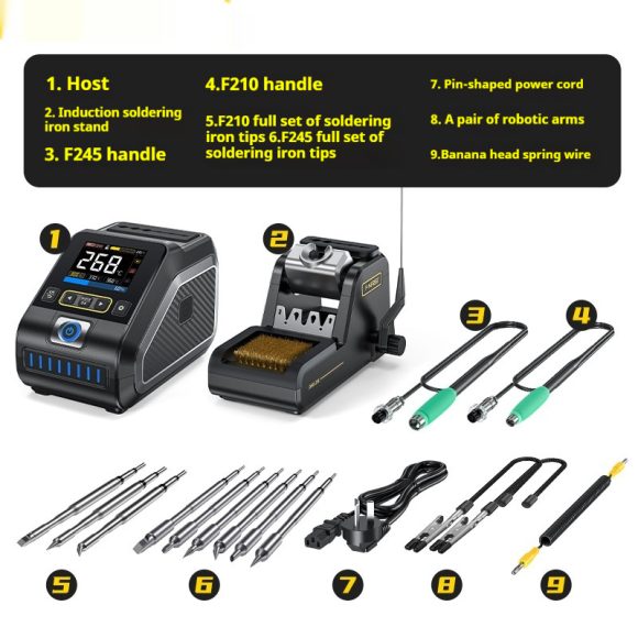 Intelligent Constant Temperature Soldering Station Maintenance Electric Soldering Iron - Image 5