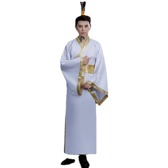Tang Suit Spring And Autumn Battle Han Chinese Clothing For Men - Image 2