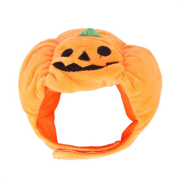 Cute Pet Hat Halloween Pumpkin Pet Dog Cat Hat Dress Up Headdress Small Dog Cat Cosplay Costume Decorative Hat Pet Accessoires - Image 2
