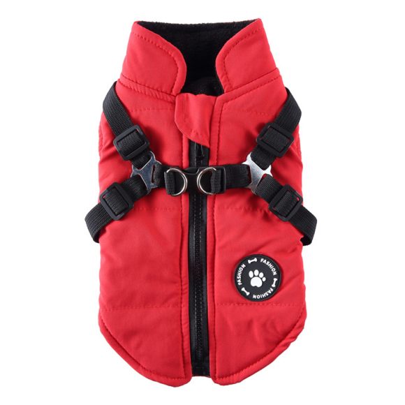 Chest Strap Jacket Cotton-padded Coat - Image 5