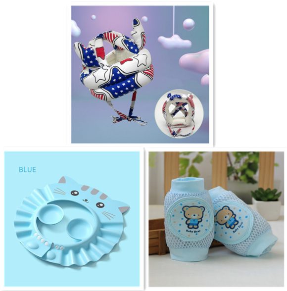 Baby Shampoo Baby Children Waterproof Ear Protection Men And Women Children Bathing Hair Shower Cap - Image 3