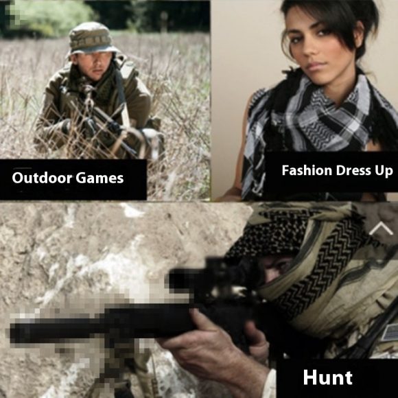 Thin Men's And Women's Camouflage Scarf Scarf Cycling Breathable Warm - Image 5