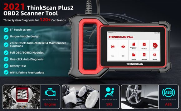 Car Diagnostic Scanner ABS SRS ECM System Detection - Image 2