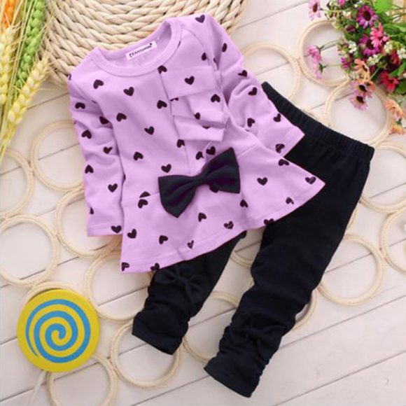 Love bow girl set - Image 8