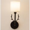 Modern Bedroom Bedside Aisle Wall Lamp Wrought Iron Antlers Living Room Hotel Lamps - Image 7