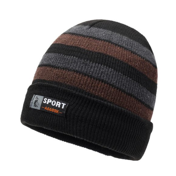 Warm Winter Knitted Hat Woolen Cap - Image 8