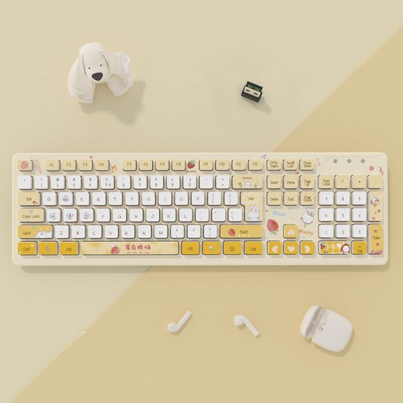 Plastic Wireless Keyboard For Computer - Image 6