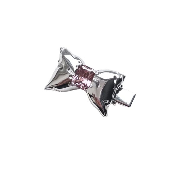 Daydream Series Small Pillow Bowknot Set Diamond Metal Hairpin - Image 4