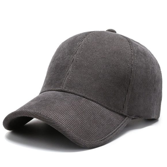 Four Seasons Corduroy Color Baseball Cap Casual All-matching - Image 3