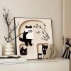 Cute Cat Dining Roomliving Room Cream Style Desktop Decorative Painting - Image 5