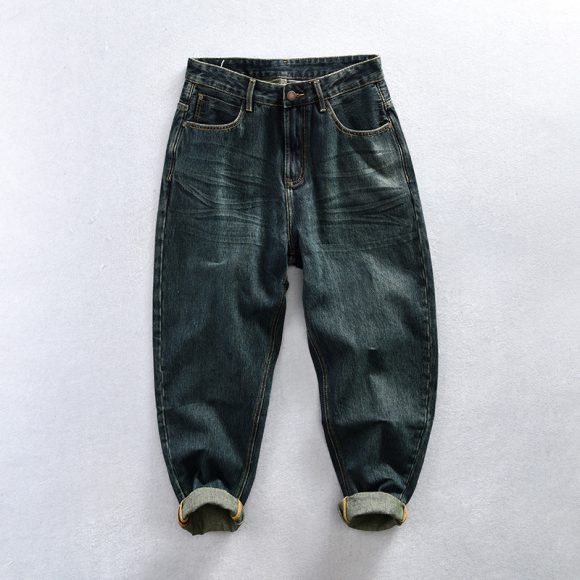 Men's Retro Straight Type Casual Jeans