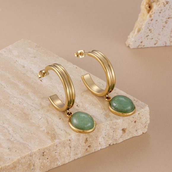 French Minority Design Titanium Steel Earrings - Image 7