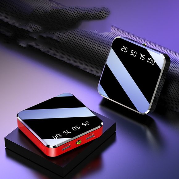 Mini Compact Full Mirror Power Bank - Image 3
