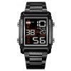 SKMEI Square Dial Fashion Practical Men's Electronic Sports Waterproof Date Display Electronic Watch - Image 2
