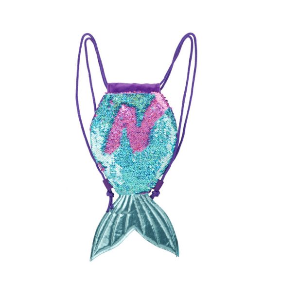Mermaid Tail Sequin Fashion Drawstring Bag - Image 4