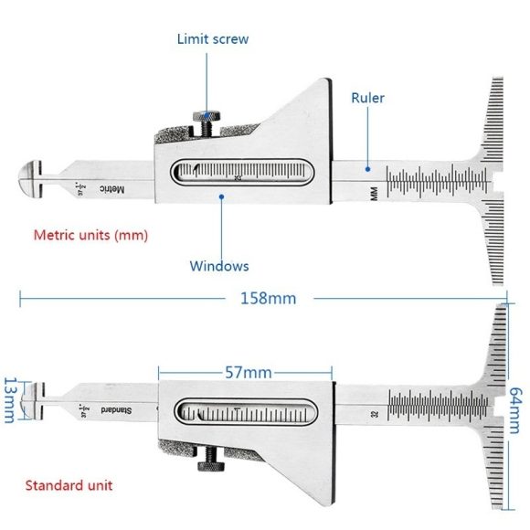 Wrong Edge Inspection Ruler For Welding Seam Of Large Height And Low Gauge - Image 7