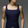 Men's Square Collar Vest - Image 4