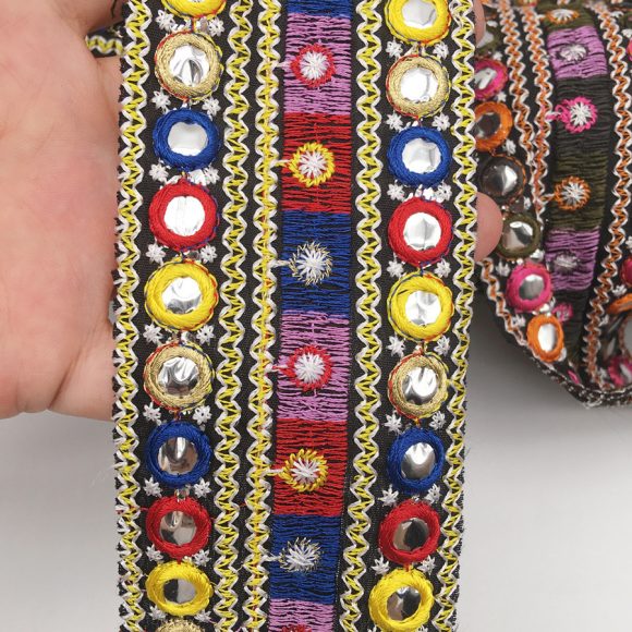 Lens Embroidery Lace DIY Ethnic Style Clothing Accessories Ribbon - Image 2