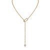 Gem Tassels Luxury Fashion Diamond Pendant Necklace Set With Mosan Diamond Silver Ornaments