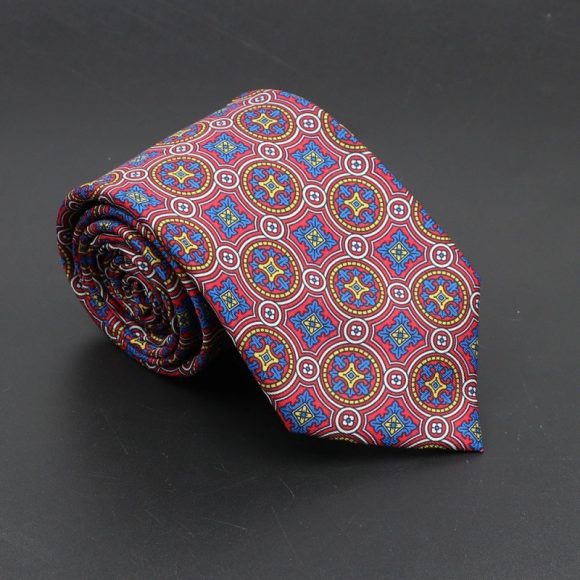 Super Soft Bohemian Silk Ties Men's Fashion 75mm Necktie - Image 3