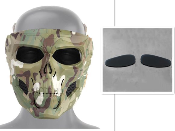 Skull horror helmet mask - Image 4