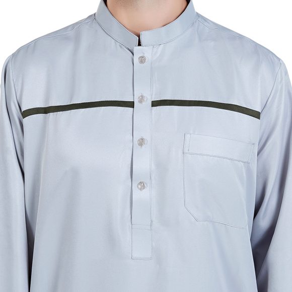 Foreign Trade Muslim Arab Middle East Men's Robe - Image 4
