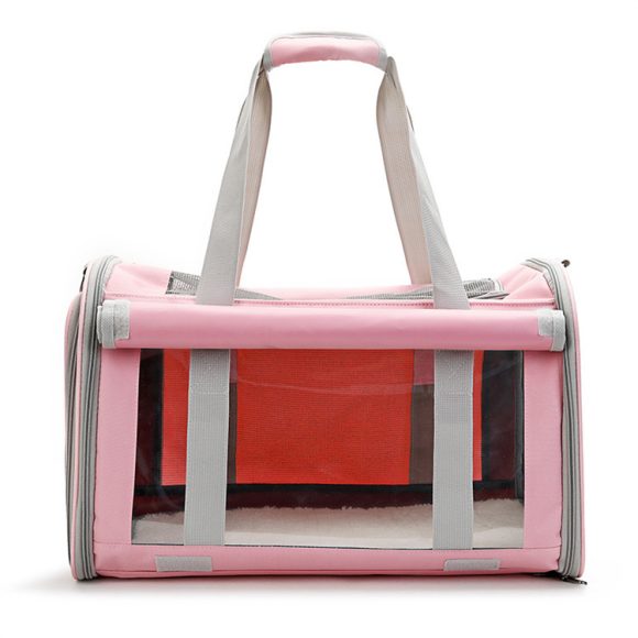 Outdoor Portable Pet Bag Transparent Breathable Foldable Pet Bag - Image 2