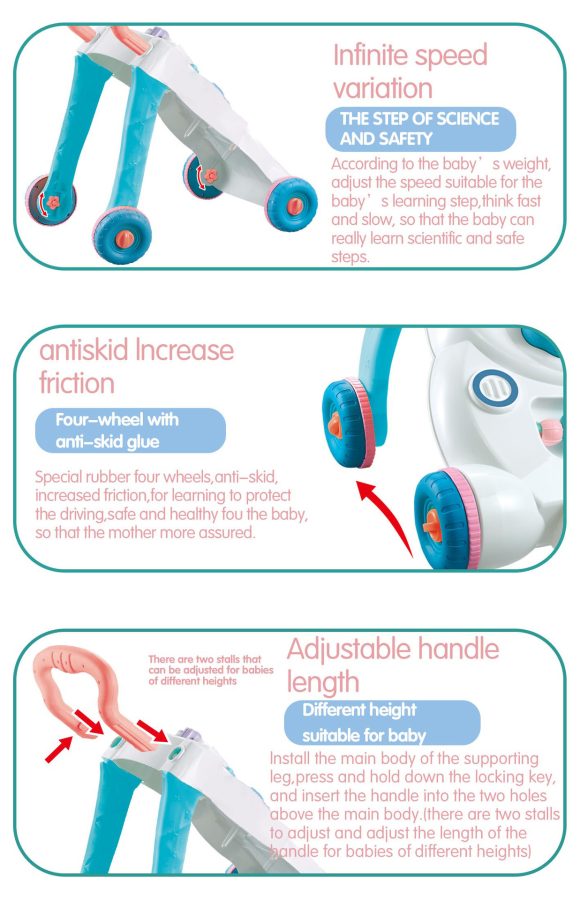 Children's Stroller With Music To Assist Walking - Image 6