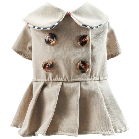 Pet Clothes Khaki Trench Coat Couple Clothes - Image 9