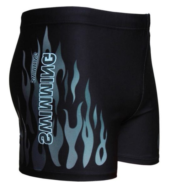Swimming Trunks Swimwear New Style Men's Swimwear Flame Swimming Trunks - Image 3