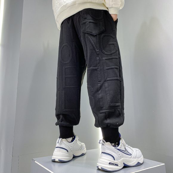 Fashionable New Buckle Boy Casual Pants Sports - Image 5