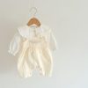 Baby Girl's Loose Adjustable Suspender Romper - Image 7