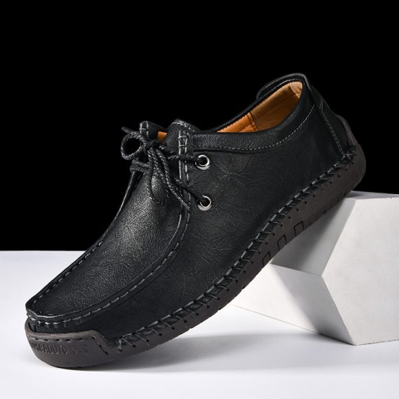 Seasons Hand-stitched Men's Shoes Lace-up - Image 7
