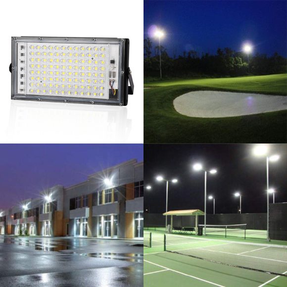 Outdoor LED Floodlight Spotlight Hotel Home IP65 Waterproof LED 50W Street Lamp - Image 8