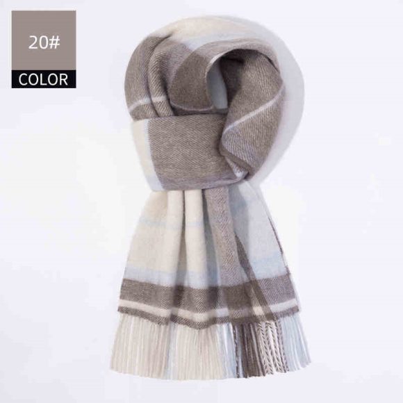 Winter New Men's Cashmere Scarf - Image 5