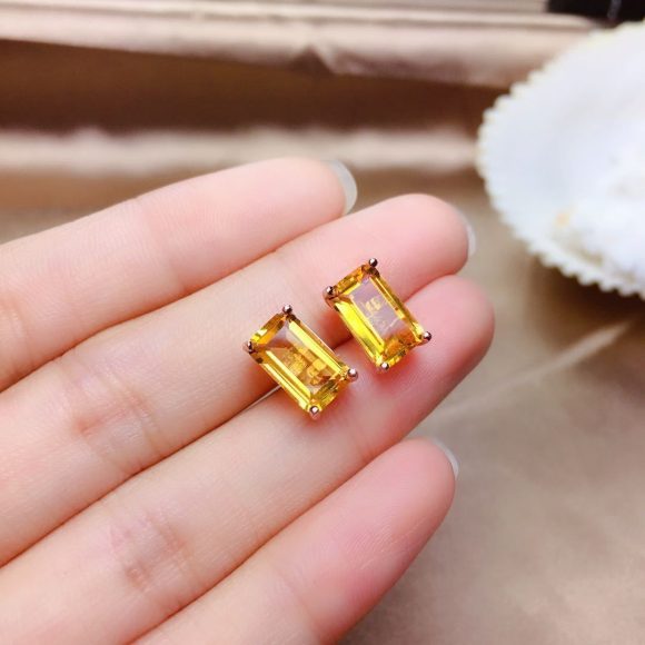 Citrine Suit Female Crystal Clean Sparkle - Image 2