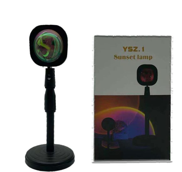 Rechargeable Rainbow Projection Lamp Sunset Lamp Projection Atmosphere Sunset Lamp - Image 6