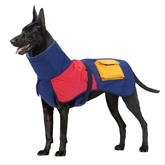 Pet Dog Clothes Winter Thickened Warm Dog Padded Winter Coat - Image 4