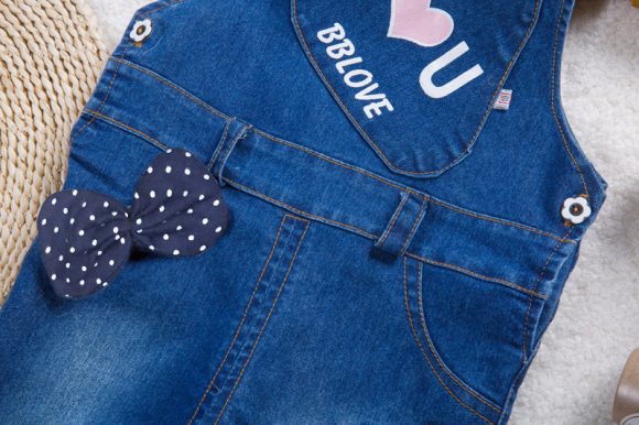 Kids Strap Jeans For Boys And Girls - Image 6