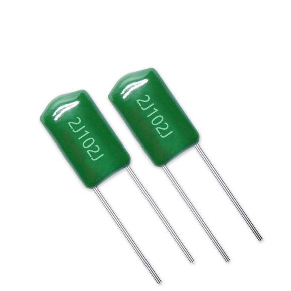 CL11 Polyester 2J102J 1NF Pitch 5mm 630V102J In-line Mylar Capacitor - Image 2