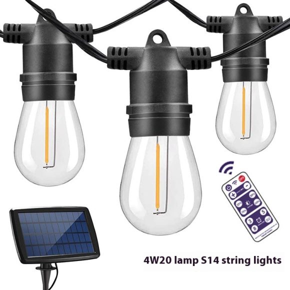 Waterproof LED Outdoor Solar String Lights - Image 3
