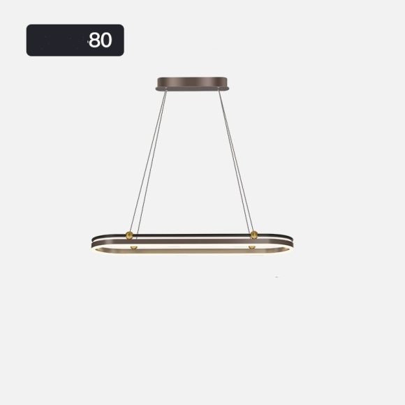 Dining Room Chandelier Modern Creative Personality Art Table Bar Long Chandelier - Image 3