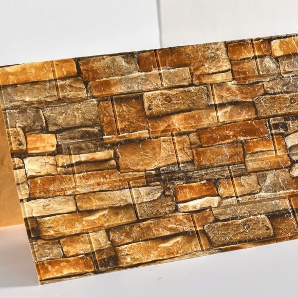 Brick Pattern Brick Three-dimensional Self-adhesive Foam Wall Sticker Decoration Wallpaper - Image 3