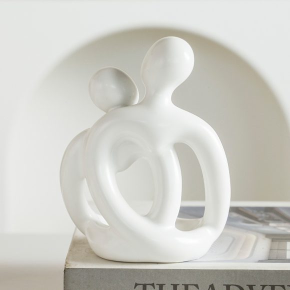 Ceramic Couple Candlestick Modern Nordic Suit Retro Aromatherapy Candle Cup Ornaments - Image 7